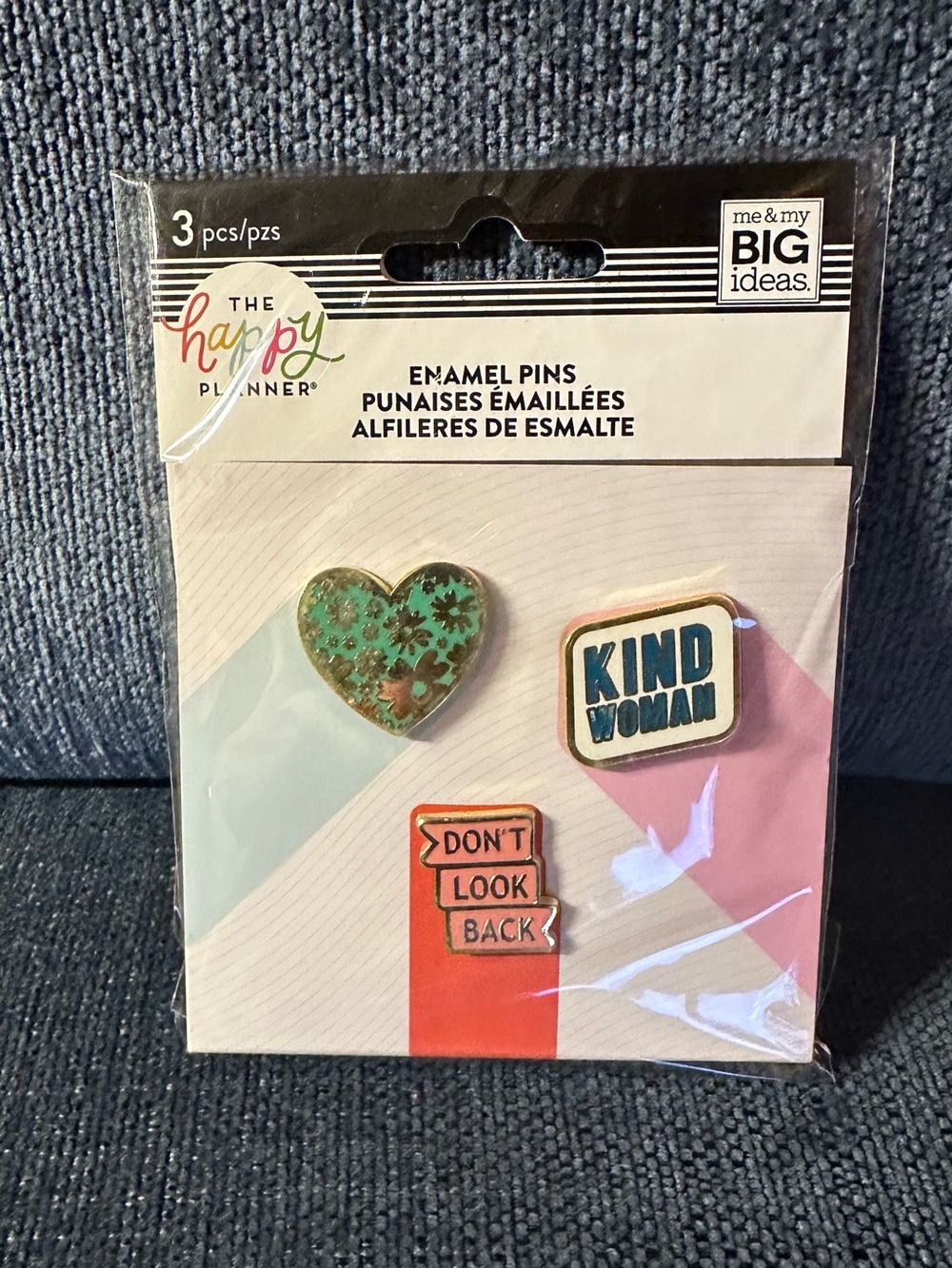 The Happy Planner Womankind Enamel Pins